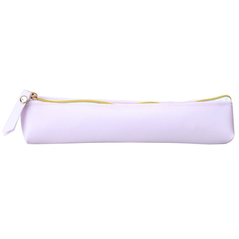 3703746251626-Trousse rectangulaire School Soft Touch - 1 compartiment - mauve - Carpentras-P_405162533_1-0