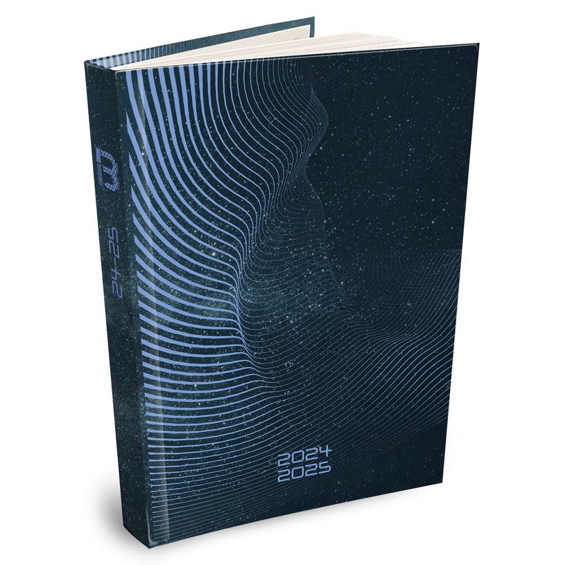 3592930023510-Agenda Techno - 1 jour par page - 12,5 x 17,5 cm - bleu - Bouchut-P_405162555_1-0