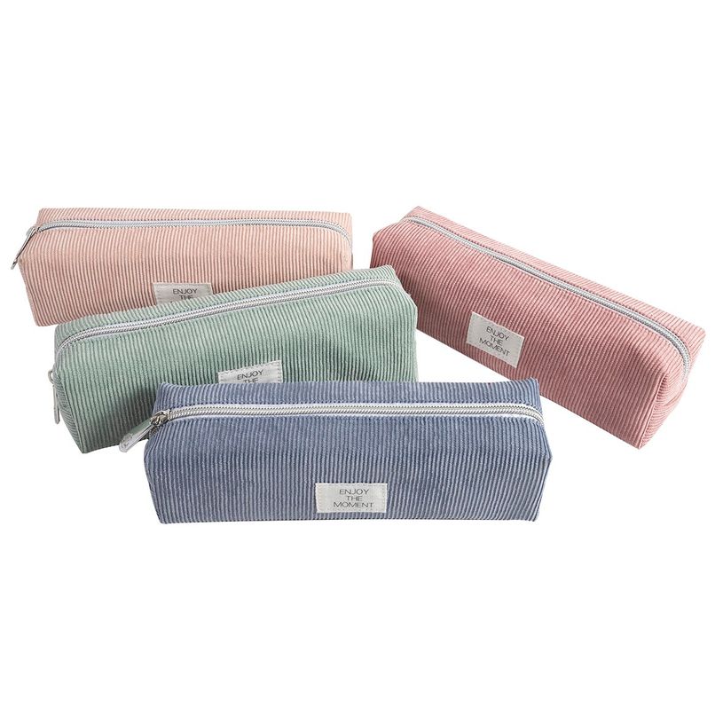 0404051627672-Trousse carrée Velvet - 1 compartiment - disponible dans différentes couleurs - Exacompt-P_405162767_2-1