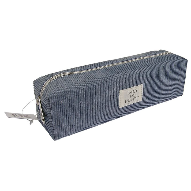 0404051627672-Trousse carrée Velvet - 1 compartiment - disponible dans différentes couleurs - Exacompt-P_405162767_4-3