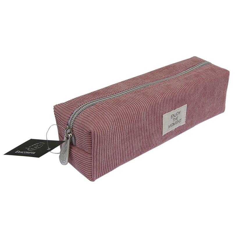 0404051627672-Trousse carrée Velvet - 1 compartiment - disponible dans différentes couleurs - Exacompt-P_405162767_5-4