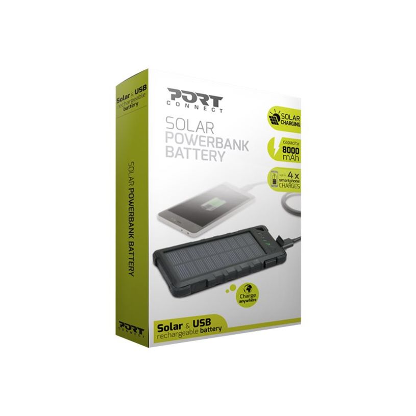 3567049001148-PORT - Chargeur solaire - Li-Ion - 8000 mAh - 2 USB-P_405162828_1-2