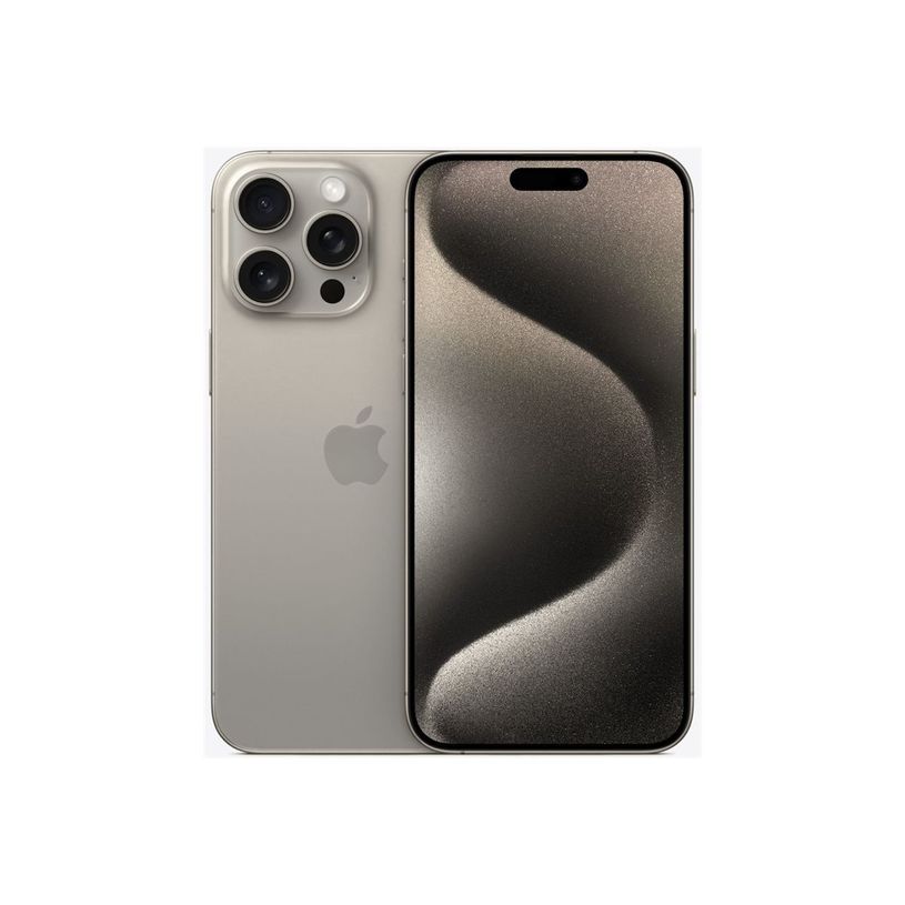 0195949048616-Apple iPhone 15 Pro Max - Smartphone - 5G - 8/256 Go - titane naturel-P_405163028_1-0