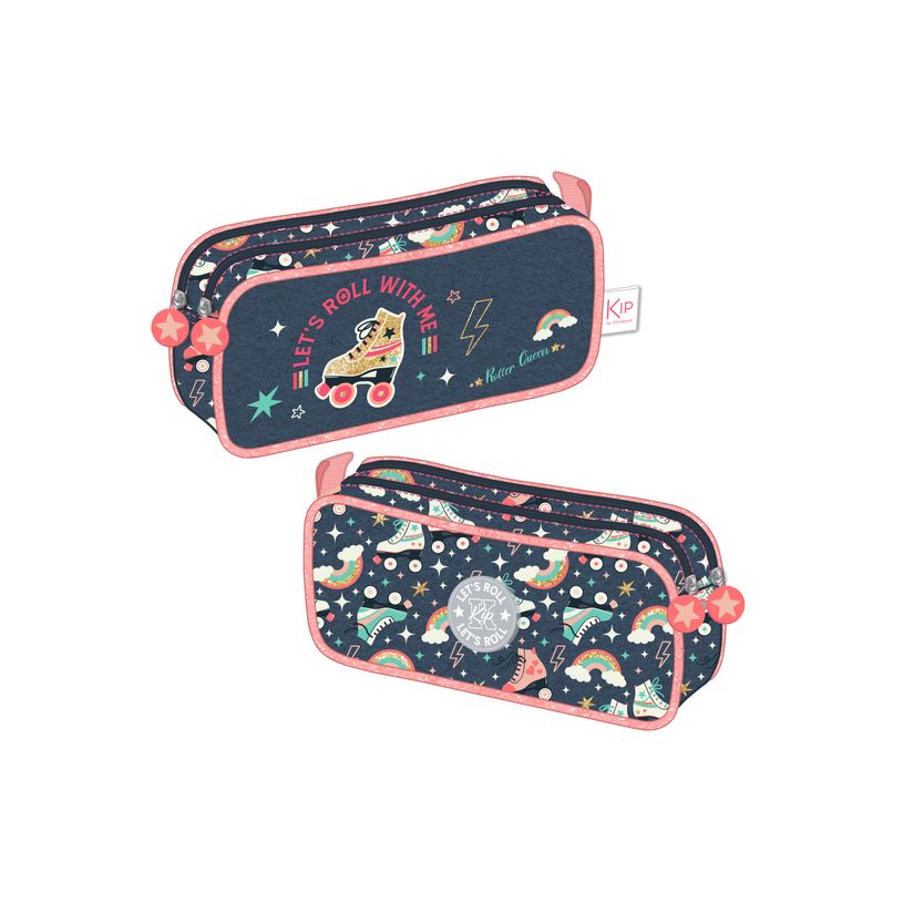 3661507027296-Trousse KIP Roller - 2 compartiments - bleu marine - Kid'Abord-P_405163699_1-0