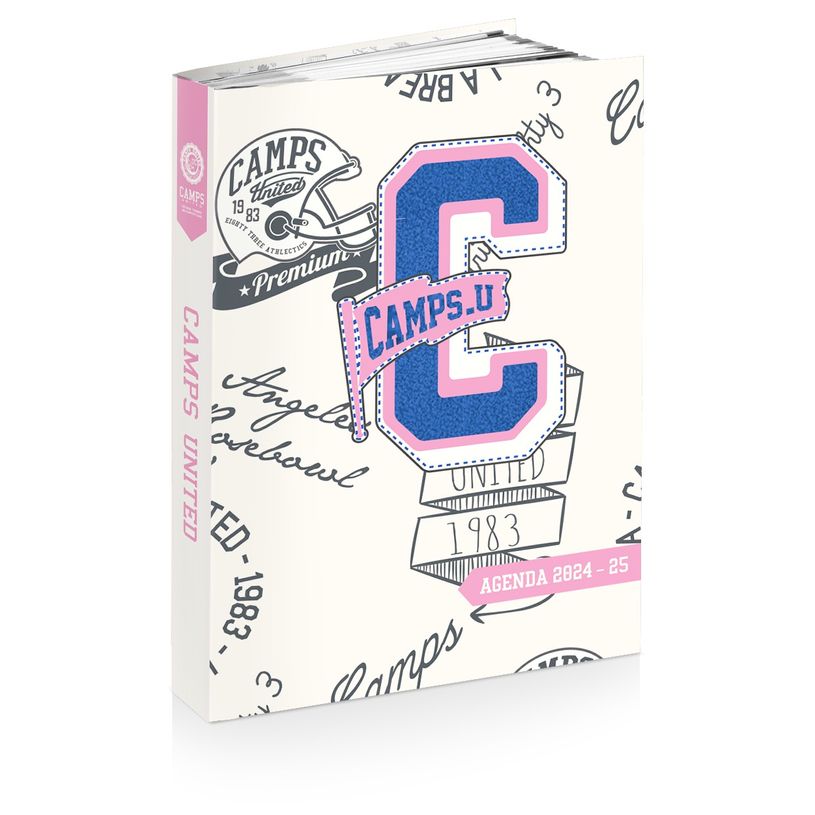 3661507315706-Agenda Camps Girl - 1 jour par page - 12 x 17 cm - 2 modèles au choix - Kid'Abord-P_405163730_1-0