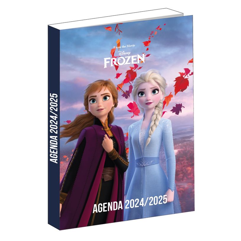 3666311025087-Agenda La Reine des neiges - 1 jour par page - 12 x 17 cm - multicolore - Bagtrotter-P_405163869_1-0
