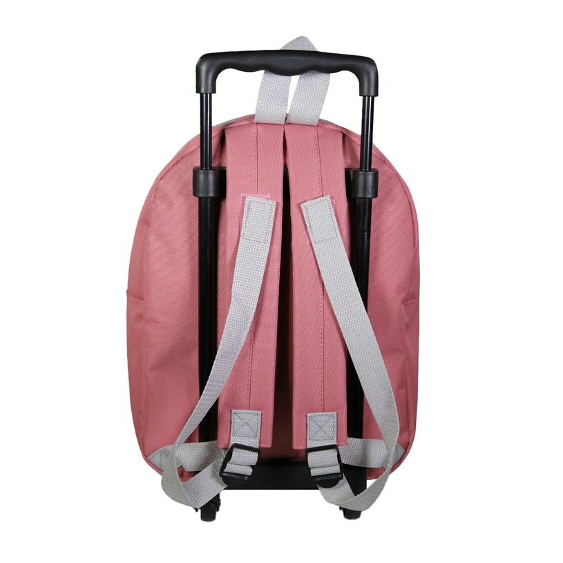 3666311023809-Sac maternelle à roulettes Marie - 1 compartiment - rose - Bagtrotter-P_405164017_3-2