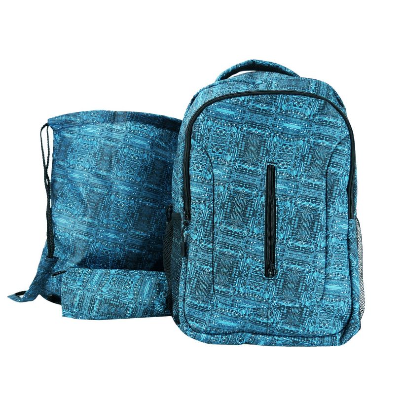 3666311018072-Sac à dos + sac gym + trousse 2 compartiments - flash - Bagtrotter-P_405164066_1-0