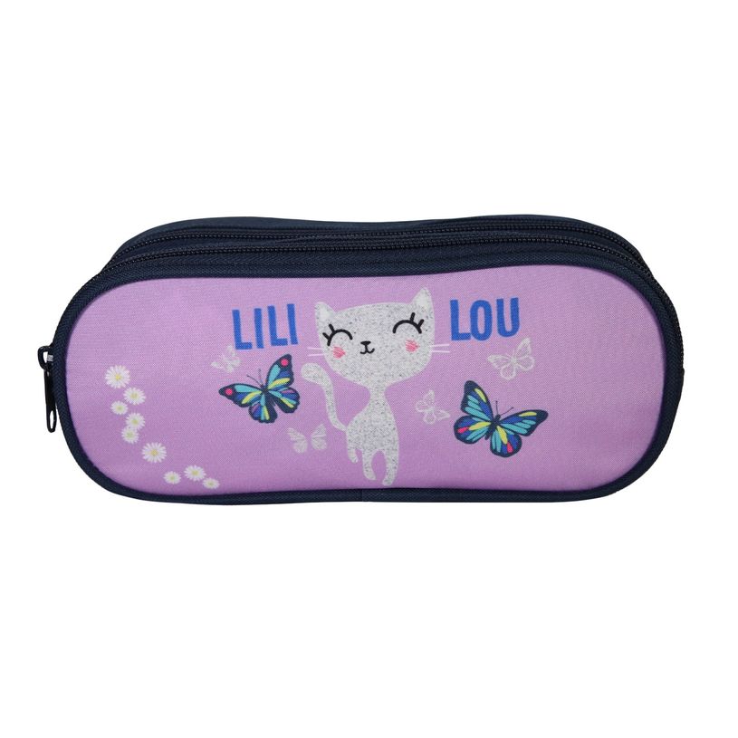 3666311021294-Trousse Lili Lou - 2 compartiments - violet - Bagtrotter-P_405164082_1-0
