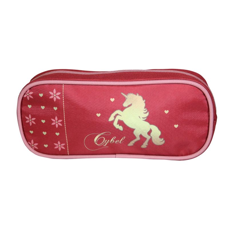 3666311026039-Trousse rectangulaire Cybel - 1 compartiment - rose - Bagtrotter-P_405164106_1-0