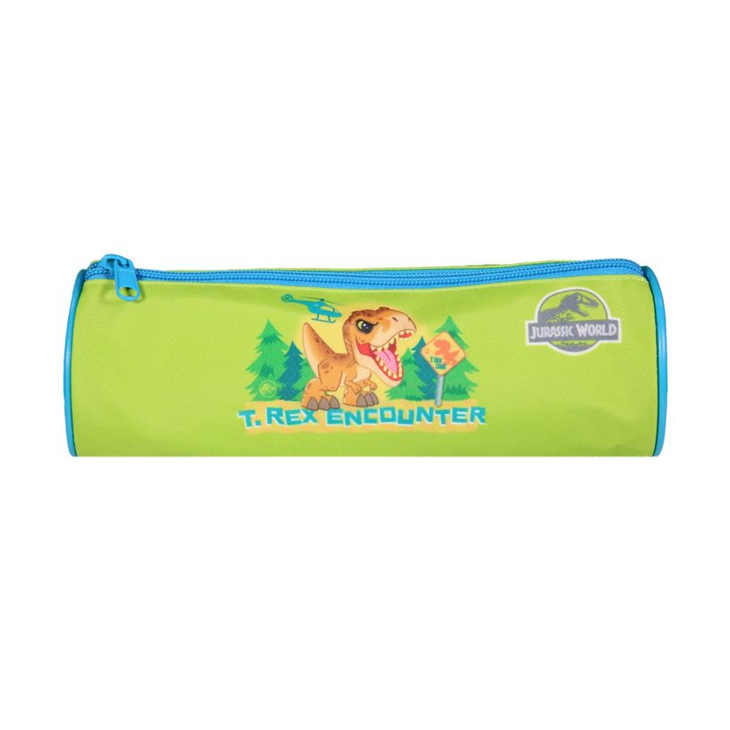 3666311022192-Trousse ronde Jurassic World - 1 compartiment - vert - Bagtrotter-P_405164128_1-0