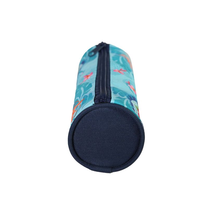 3666311018867-Trousse ronde Koh Lanta - 1 compartiment - turquoise - Bagtrotter-P_405164129_2-1