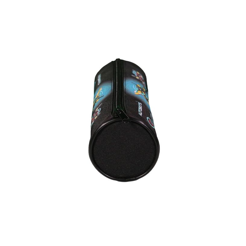 3666311020235-Trousse ronde Transformers - 1 compartiment - noir - Bagtrotter-P_405164159_2-1