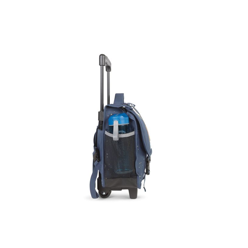 3663842008282-Cartable réversible à roulettes Star Blue - 38 cm - 2 compartiments - bleu - Pol Fox-P_405164583_5-4