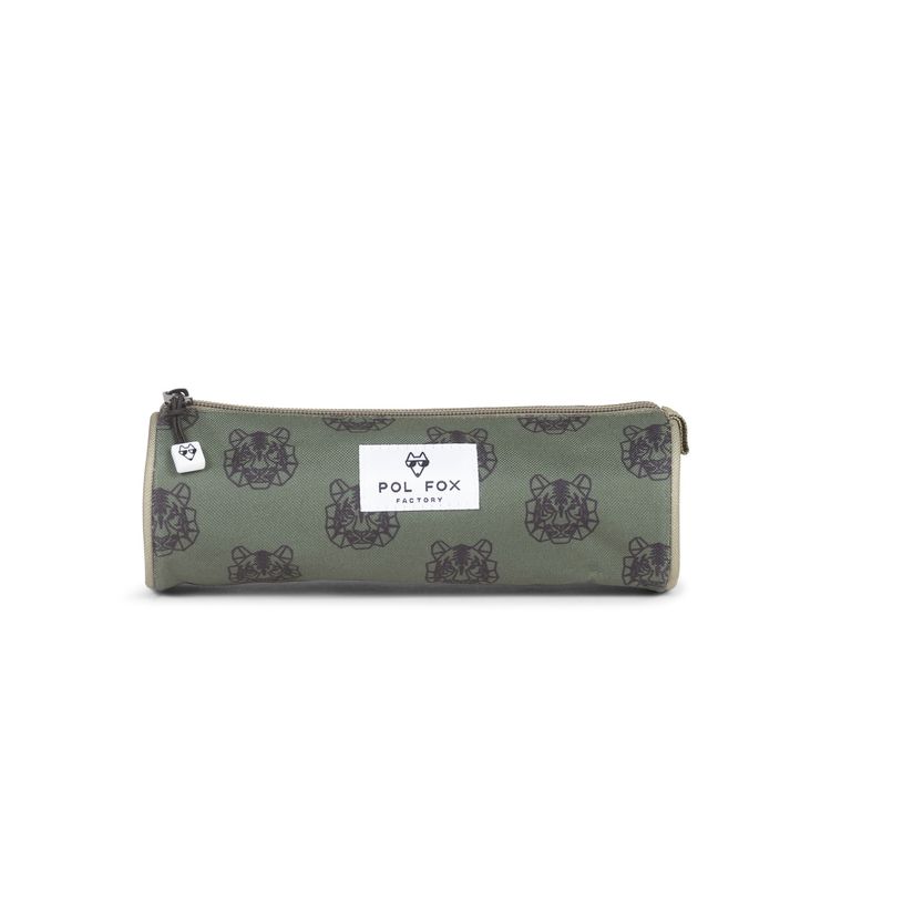 3663842008596-Trousse Tiger - 2 compartiments - vert - Pol Fox-P_405164627_1-0