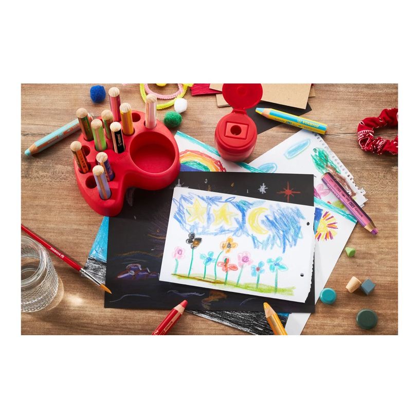 4006381601160-STABILO woody 3 in 1 - 15 crayons de couleur + taille-crayon-P_405164802_6-4