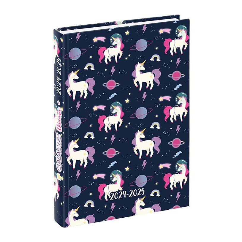 3135257454034-Agenda Galactic Unicorn - 1 jour par page - 11 x 17 cm - différents modèles disponibles -P_405165302_2-1