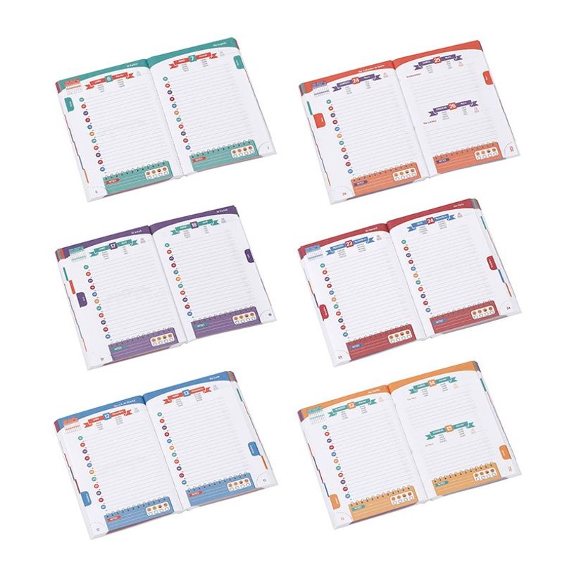 3135257463838-Agenda Gamer - 1 jour par page - 11 x 16 cm - différents modèles disponibles - Viquel-P_405165303_4-3