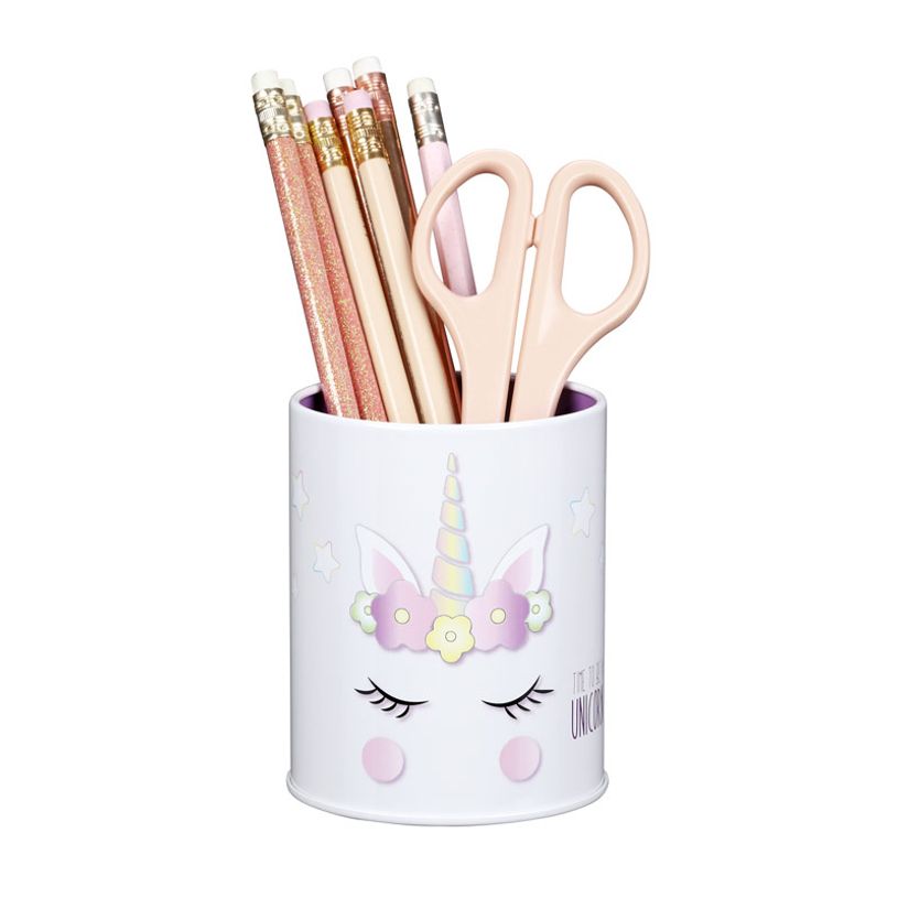3135250994612-Pot à crayons métal licorne violet - 9,5 x 7,5 cm - Viquel-P_405165359_3-2