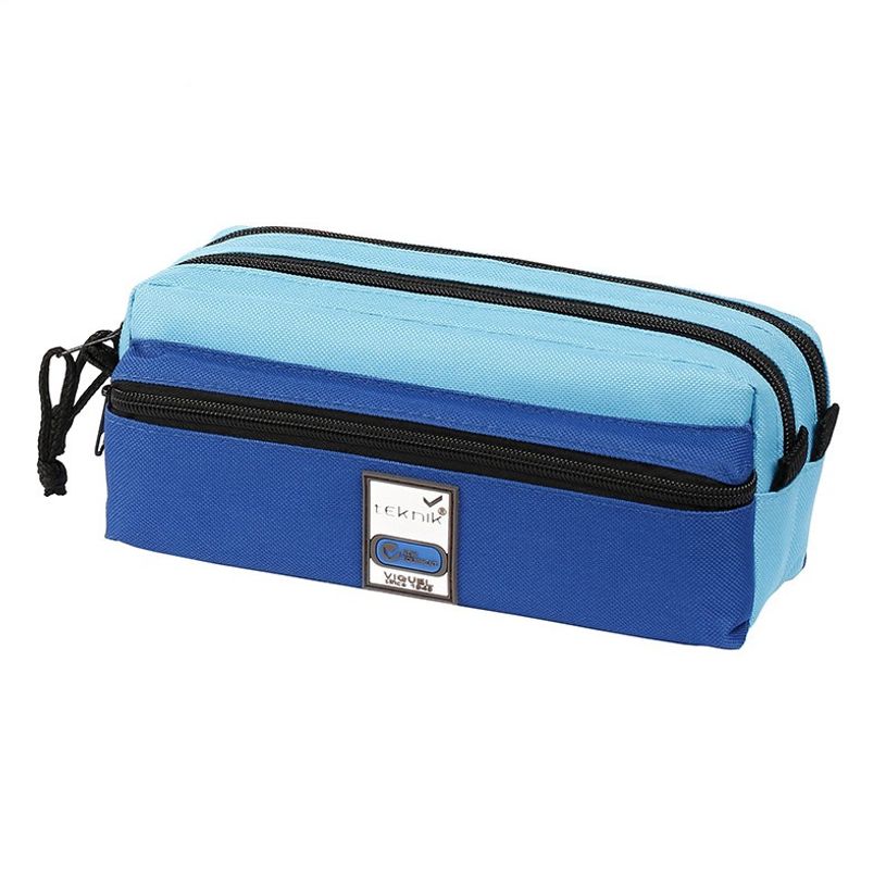 3135250978025-Trousse Teknik - 4 compartiments - bleu turquoise/bleu - Viquel-P_405165420_1-0