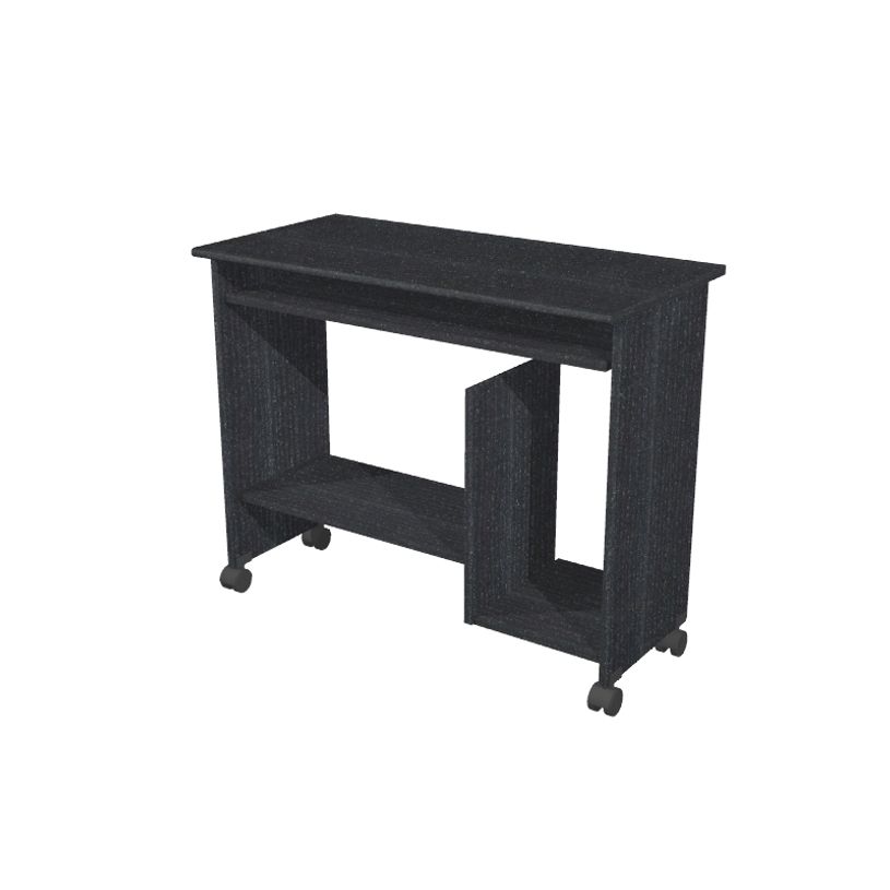 7331910012085-Bureau informatique - L92xP45xH76 cm - frêne noir-P_405165800_1-0