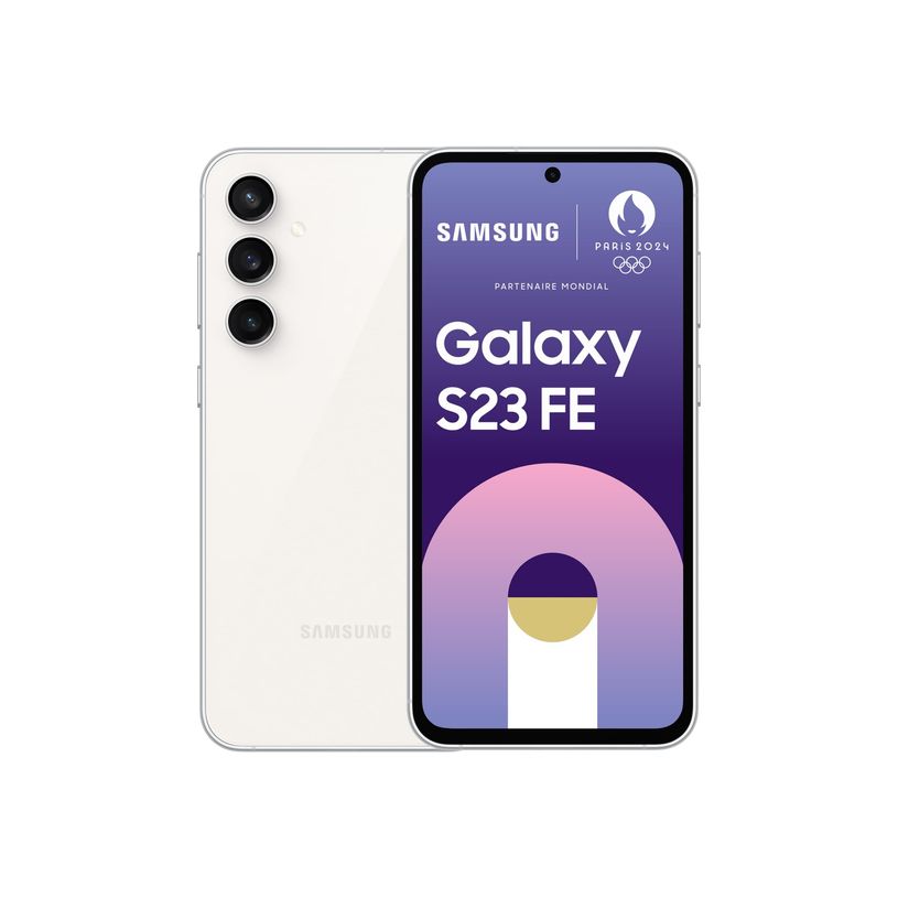 8806095136998-Samsung Galaxy S23 FE - Smartphone - 5G - 8/128 Go - creme-P_405165931_2-0