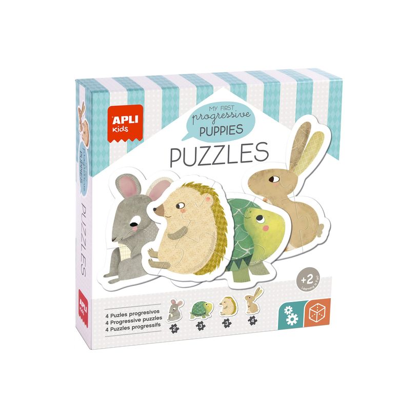 8410782194392-APLI kids - My First Puppies - puzzle-P_405166222_1-0