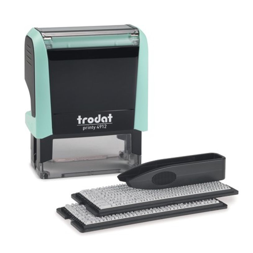 9010035808589-Trodat - Tampon Printy 4912 à faire soi-même - 4 lignes - vert pastel-P_405166345_1-0