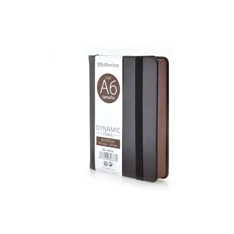 8435258806760-Office Box Dynamic Classic - Cahier de notes - A6 - 105 x 145 mm - 96 feuilles / 192 pages-P_405166542_3-1