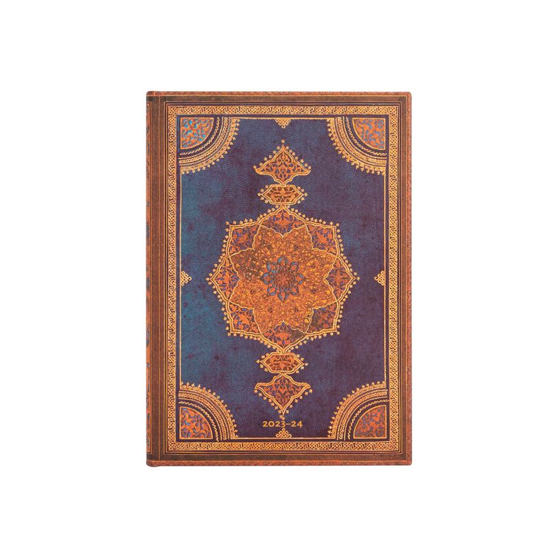 9781439795187-Paperblanks Old Leather - Agenda 1 semaine sur 2 pages - 13 x 18 cm - 160 pages - Indigo s-P_405166959_1-0