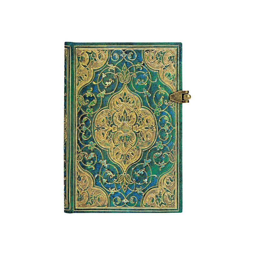 9781439732168-Paperblanks Turquose Chronicles Mini - Carnet 9,5 x 14 cm - 240 pages - ligné - bleu-vert-P_405166988_2-0
