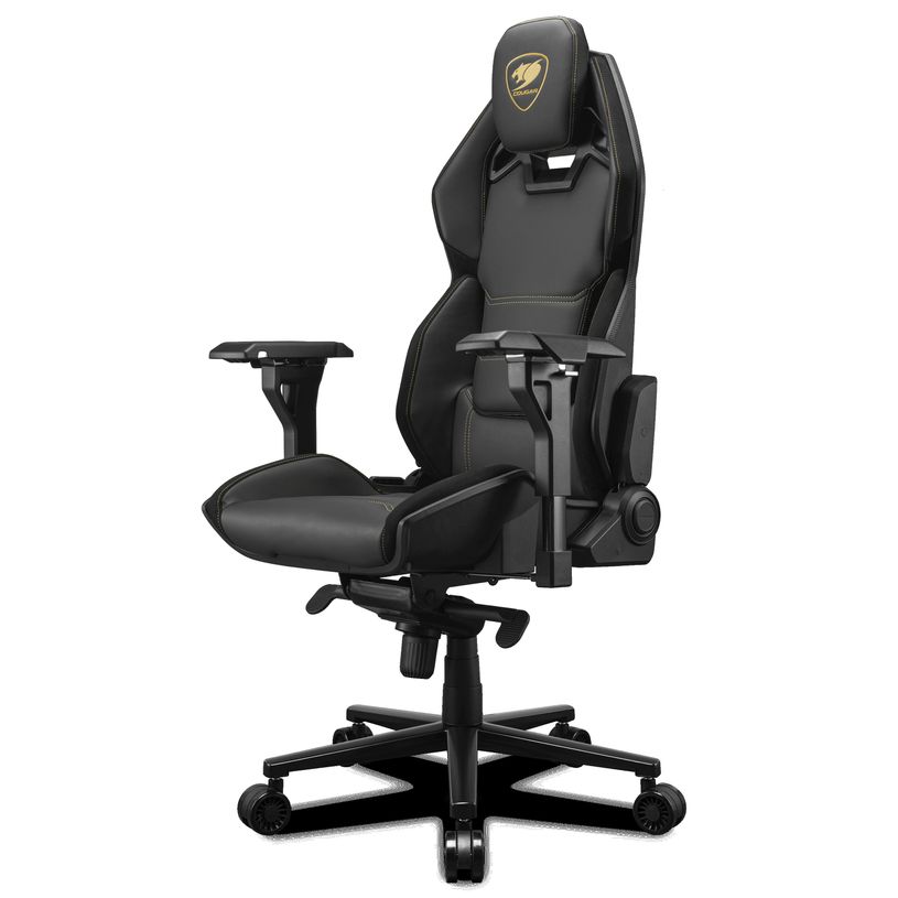 4710483775338-Fauteuil Gamer HOTROD ROYAL - accoudoirs réglables - appui-tête intégré - noir et or-P_405177407_4-3