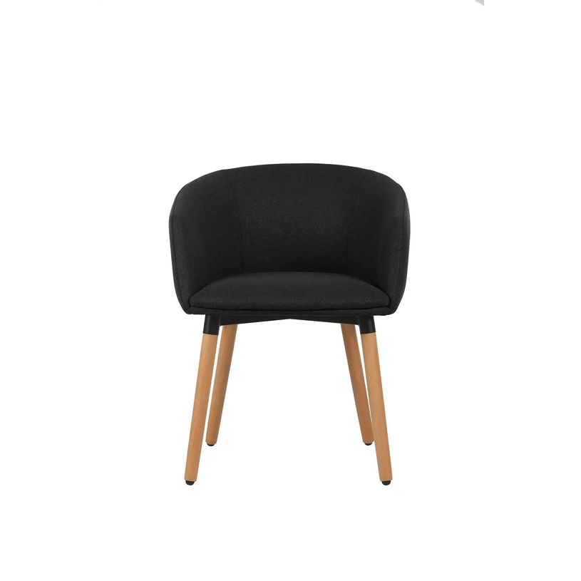 3760185021883-Fauteuil ARCO - 4 pieds bois - noir--2