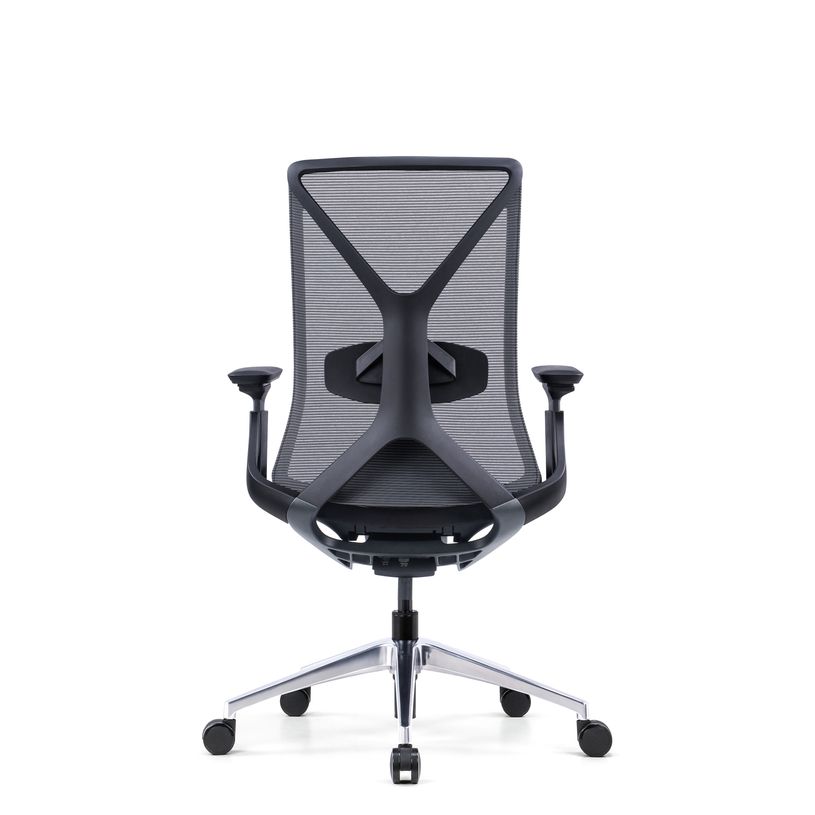 3700339992409-Fauteuil de bureau YARK - accoudoirs réglables - appui-tête en option - noir-P_405181369_5-4