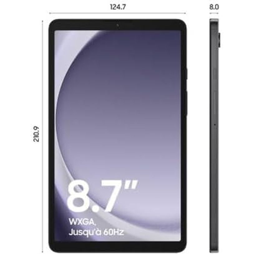8806095360829-Samsung Galaxy Tab A9 - tablette - Android - 64 Go - 8.7"-P_405181383_5-3