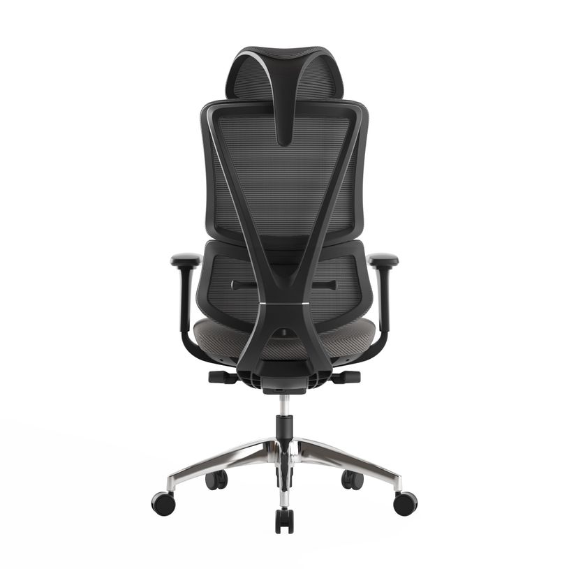 3760185021234-Fauteuil de bureau EGOSTAR Ultra - accoudoirs réglables - Appui-tête réglable - noir-P_405181438_5-4