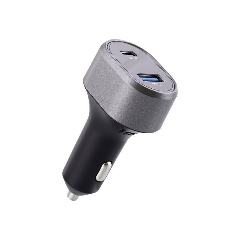 3303170113196-T'nB - Chargeur allume cigare pour voiture - 1XUSB et 1XUSBC - 83W-P_405183909_6-1