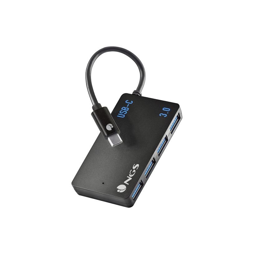 8435430622973-NGS Wonder IHUB4 - Concentrateur (hub) - USB-C, PC/MAC/tablet compatible - 4 x SuperSpeed -P_405183988_5-3