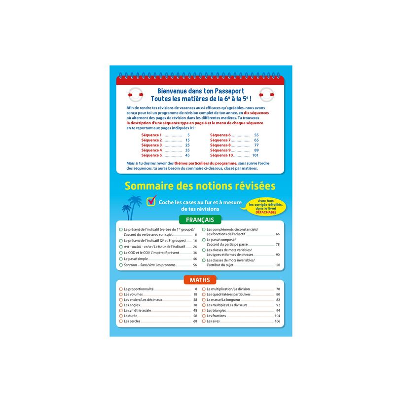 9782017226291-Passeport - Cahier de vacances 2025 - 6e à la 5e - toutes les matières - livre d'exerci-P_405184095_11-4