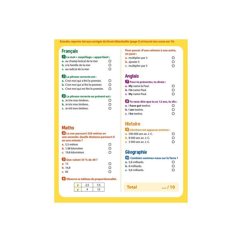 9782017226291-Passeport - Cahier de vacances 2025 - 6e à la 5e - toutes les matières - livre d'exercic-P_405184095_9-2