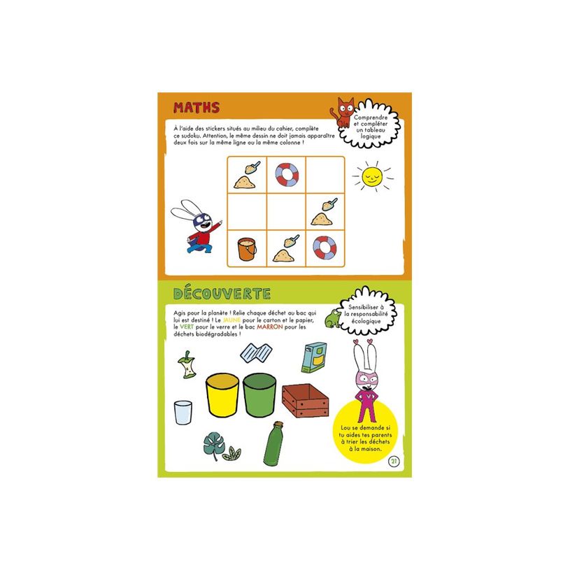 9782809679649-Cahier de vacances 2025 Simon - Les Incollables - CP - livre d'exercices-P_405184103_4-3