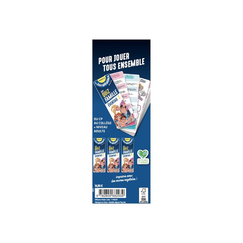 9782809682939-Play Bac - The Unbeatables - Family Quiz - culture générale/quiz, jeu éducatif-P_405184110_5-0