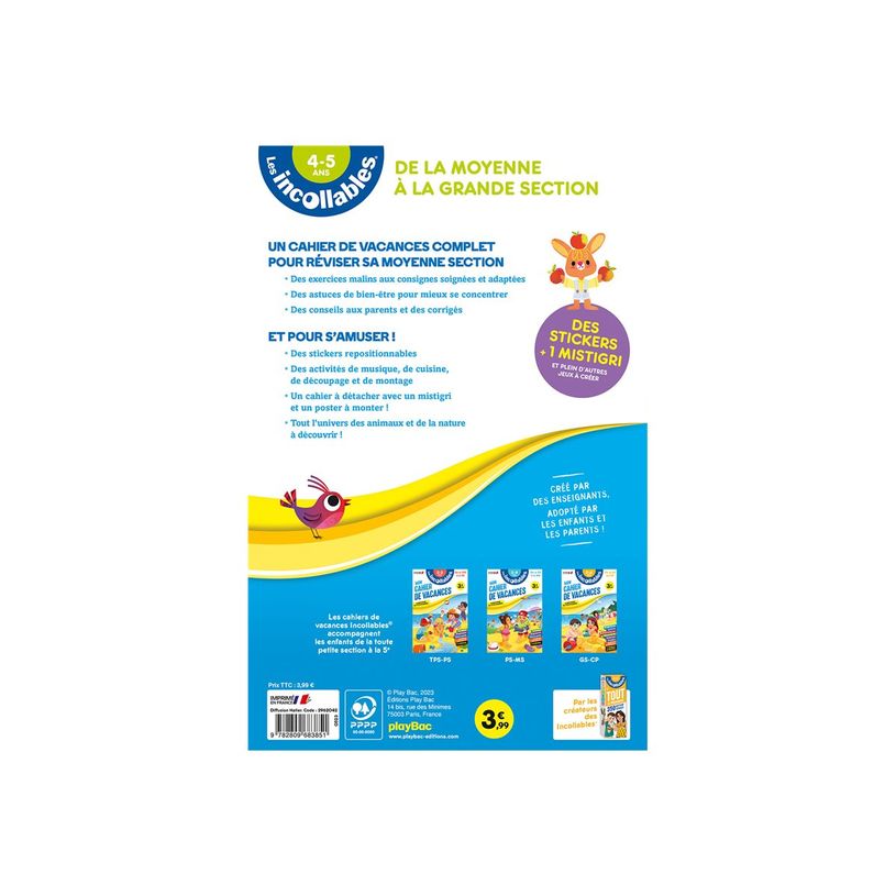9782809683851-Cahier de vacances 2025 - Les Incollables - MS-GS - livre d'exercices-P_405184126_2-1