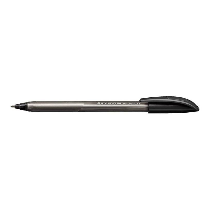 4007817101193-STAEDTLER ball 4320 - Stylo à bille - noir - 1 mm - pointe moyenne-P_405184401_1-0