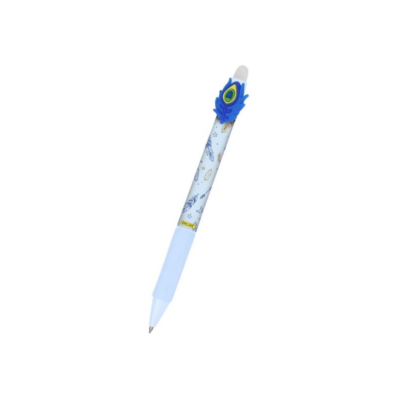 4014421354211-ONLINE magiXX Fun - Roller effacçable - plume - bleu - 0.7 mm-P_405184983_3-1