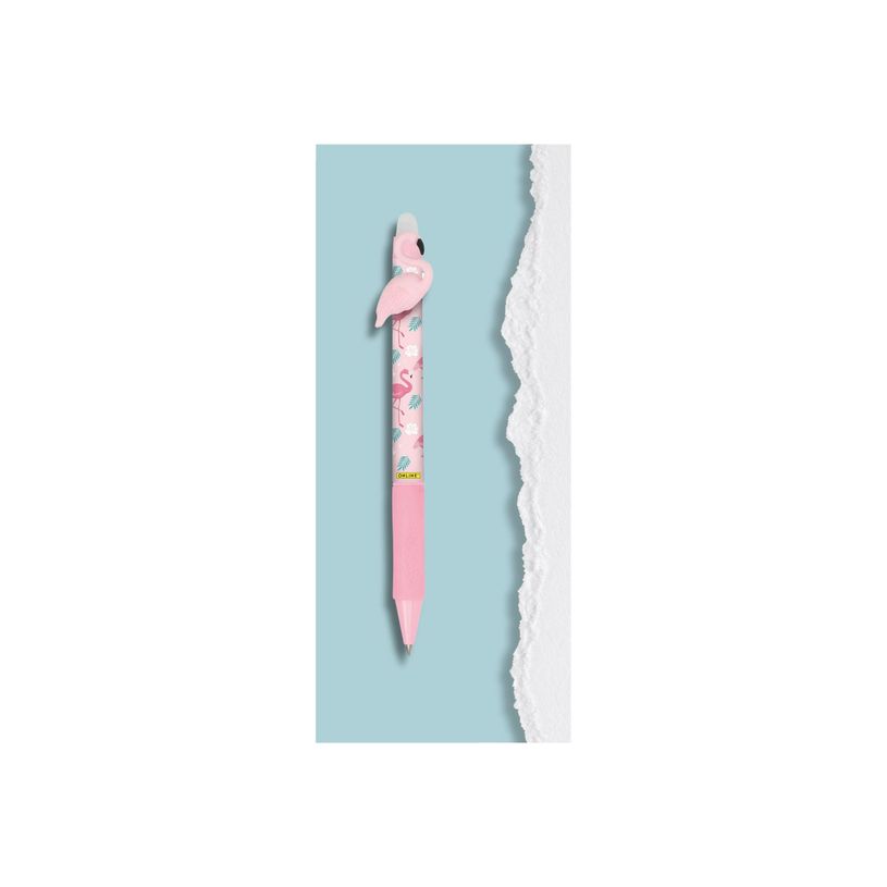 4014421354266-ONLINE magiXX Fun - Roller effacçable - flamant - bleu - 0.7 mm-P_405184987_1-1