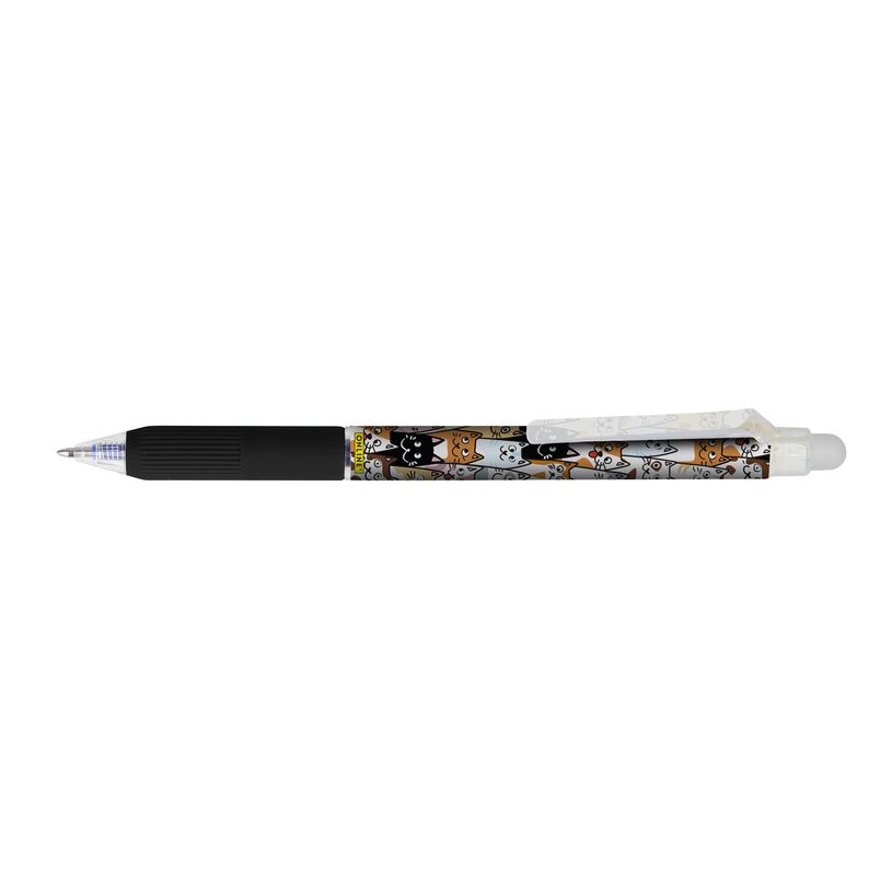 4014421097651-ONLINE magiXX Design - Stylo encre gel - fluffy cats - non permanent - bleu - 0.7 mm - moy-P_405185008_1-0