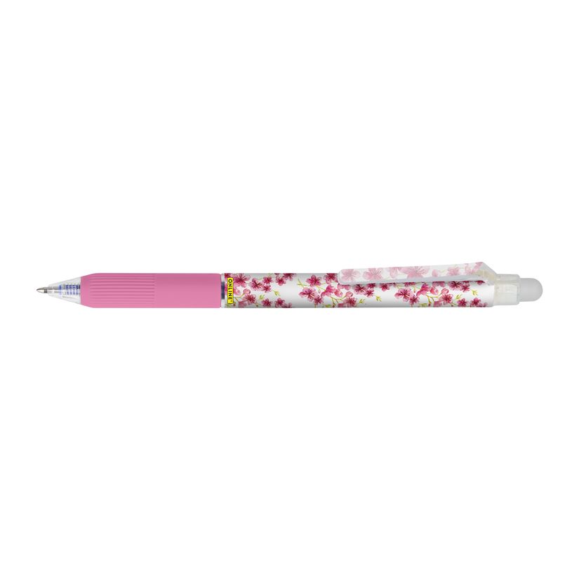 4014421097675-ONLINE magiXX Design - Stylo encre gel - cherry blossom - non permanent - bleu - 0.7 mm - moy-P_405185010_1-0