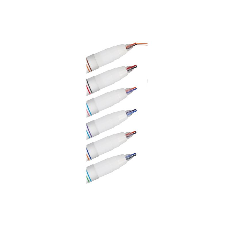 4014421186171-ONLINE - Stylo 2 lignes - 6 feutres fins - 0.5 mm -P_405185039_3-1