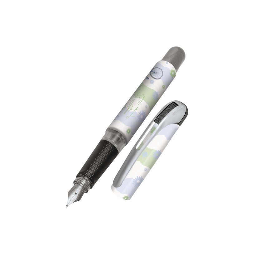 4014421126177-ONLINE College - Stylo plume - life is beautiful - bleu - 0.5 mm - pointe moyenne-P_405185062_2-1
